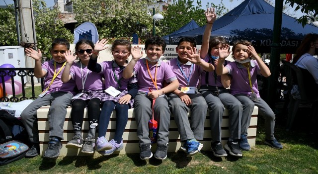 Kuşadalı Çocuklar Hayallerini Renklerle Anlattı