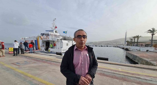 Kuşadasından Yunanistan adalarına feribot seferleri başladı
