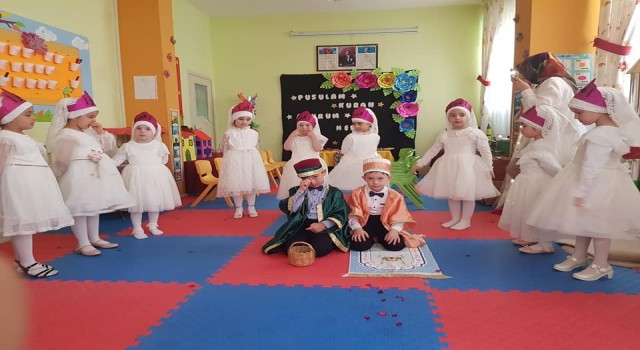 Kütahyada 4-6 yaş Kuran Kursu öğrencileri Kuran-ı Kerime geçti