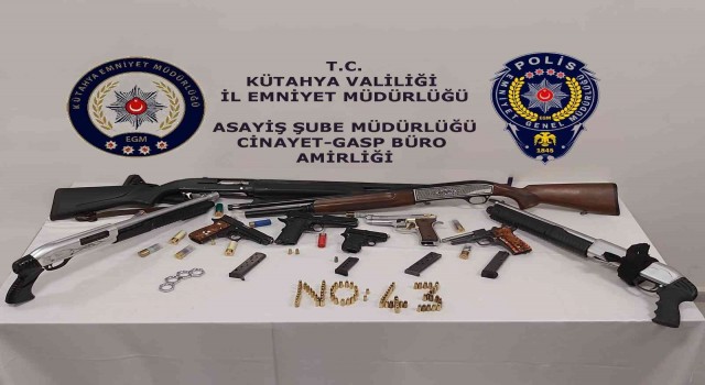 Kütahyada suç örgütü operasyonu
