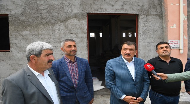 Malatyada yapımı süren mesire alanı ve semt konağı aynı zamanda tamamlanacak