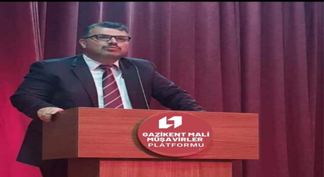 Mali Müşavir Çelikbaş, GSMMMO başkanlığı için adaylığını açıkladı