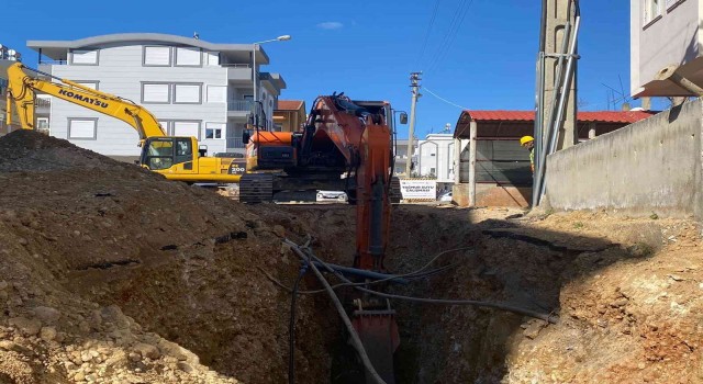 Manavgat Emekte yağmur suyu sorununa kalıcı çözüm