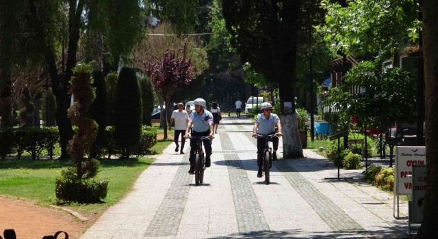 Manavgatta bisikletli Martı Timi iş başı yaptı