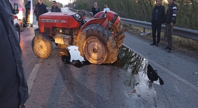 Manisada trafik kazası: 1 yaralı