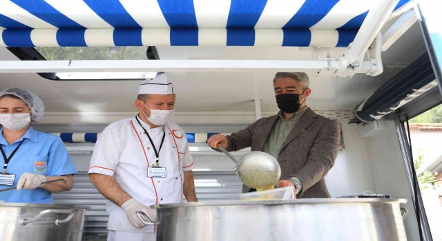 Marmaris Huzurevinde her gün iftar yemeği veriliyor