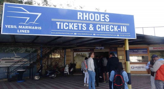 Marmaristen Rodosa feribot seferleri başladı