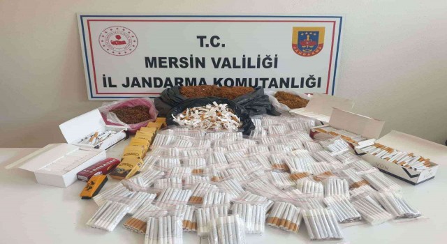 Mersinde kaçak sigara operasyonu: 2 gözaltı