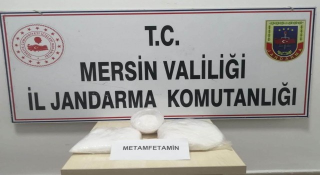 Mersine otobüsle uyuşturucu getiren şüpheli otogarda yakalandı