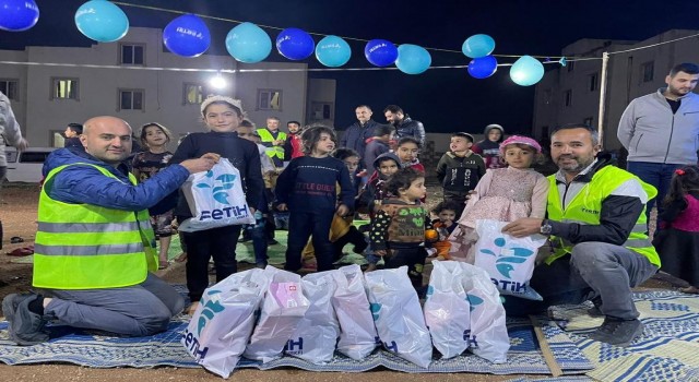 Meşhur Kadayıfçı Sıtkı Usta ailesinden İdlibe yardım eli