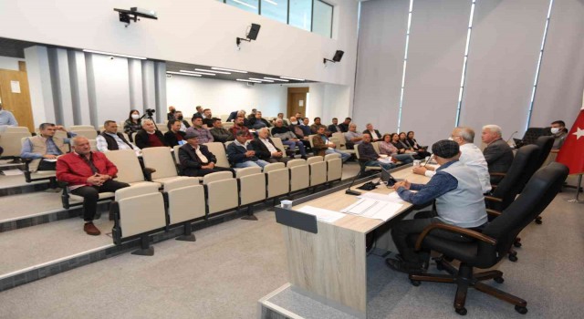 Mezitlide yapılacak yatırımlar muhtarlarla birlikte planlandı