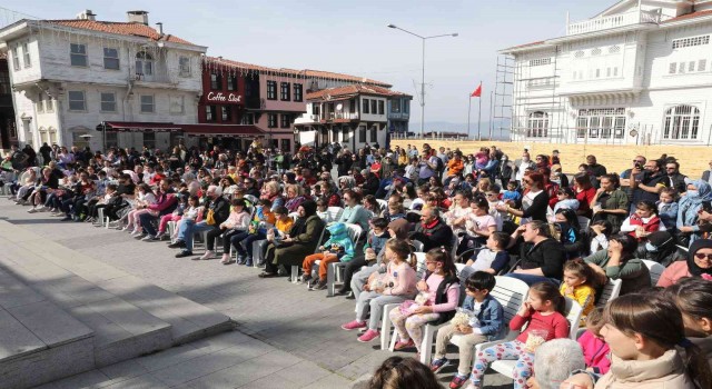 Mudanyalı çocuklar ara tatilde doyasıya eğlendi
