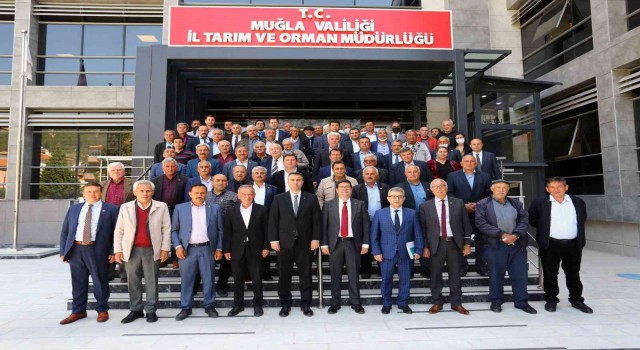 Muğlada tarımsal sulama ve çözüm önerileri toplantısı