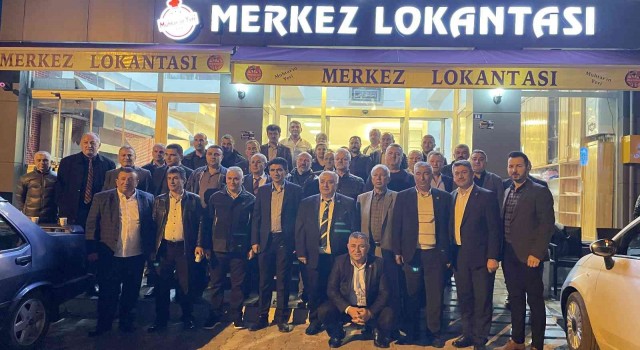 Muhtarlar iftar yemeğinde buluştu