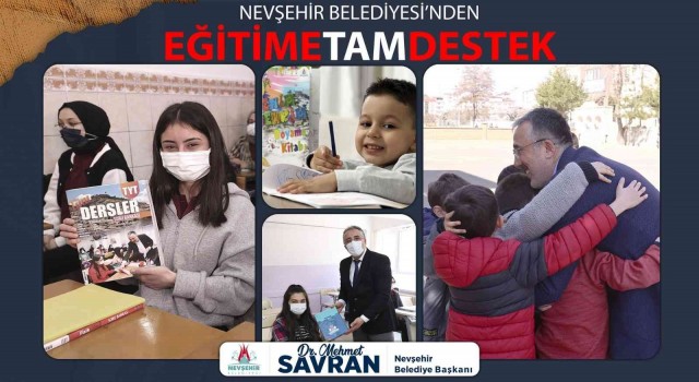 Nevşehir Belediyesinden eğitime destek
