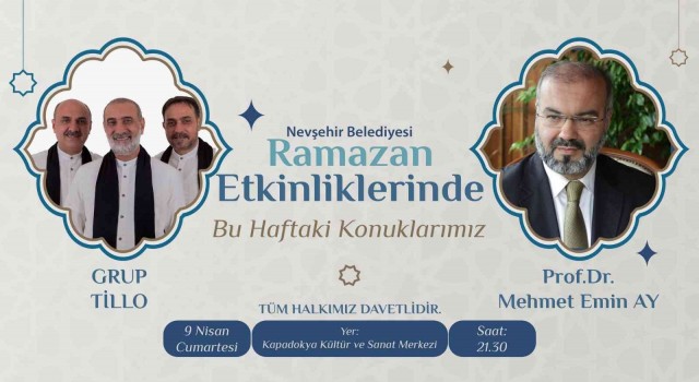 Nevşehirde Ramazan Etkinlikleri başlıyor