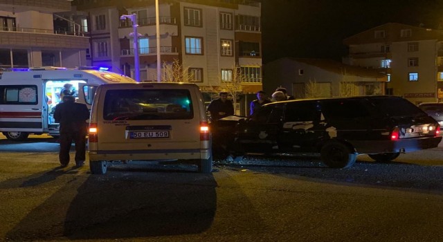 Nevşehirde trafik kazası: 1 yaralı