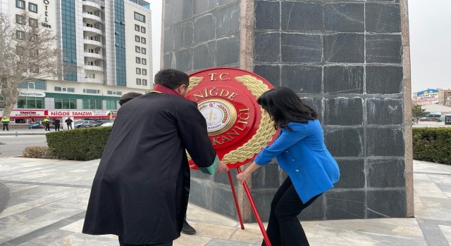 Niğdede Avukatlar Günü kutlandı