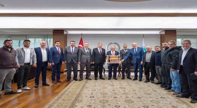 Oda Başkanlarından Başkan Büyükkılıça ziyaret