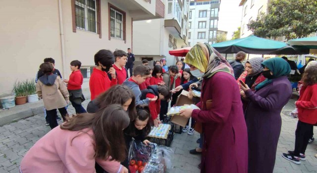 Öğrencilerinden sorumluluk projesi