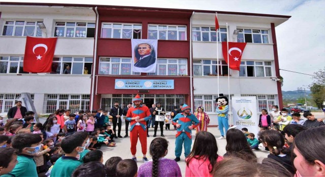 Orduda 23 Nisan coşkusu