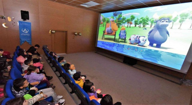 Orduda çocuklar sinema günleri ile eğlendi