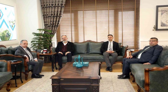 OSB yönetiminden Başkan Yalçına ziyaret