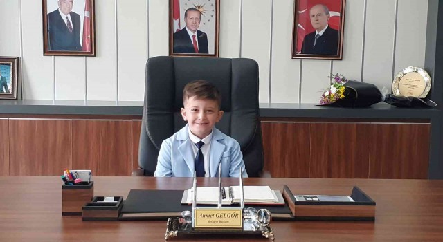 Osmancıkta makamları çocuklar devraldı