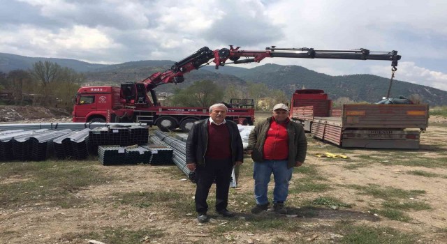 Osmanelinde Sera Projesine başlandı