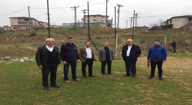 Osmaneline bağlı 2 köye halısaha yapılacak