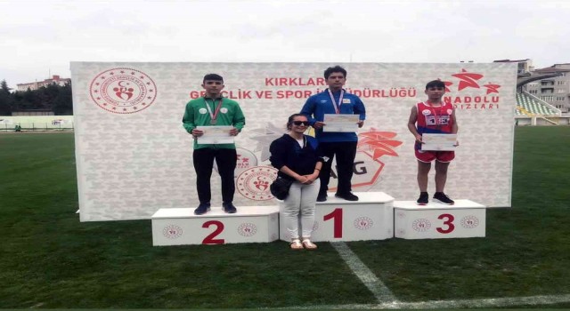 Osmangazili atletin yıldızı parladı