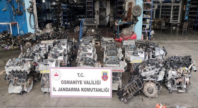 Osmaniyede 2 milyonluk motor bloğu operasyonu