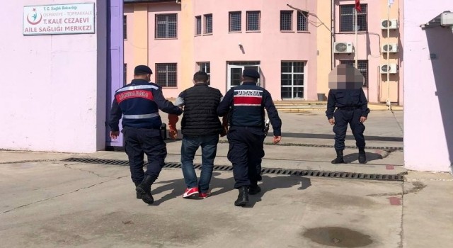 Osmaniyede 5 yıl 10 hapis cezasıyla aranan hükümlü yakalandı