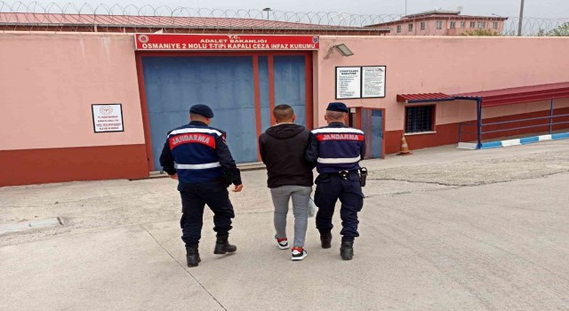 Osmaniyede hapis cezasıyla aranan hükümlü yakalandı