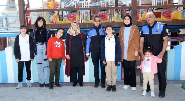 Osmaniye'de Polis'ten ve ailelerine yönelik masal park etkinliği
