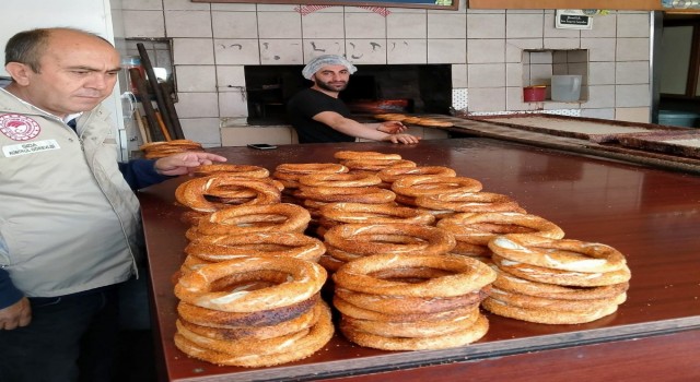 Osmaniyede simit fırınları denetlendi