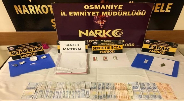 Osmaniyede uyuşturucu operasyonlarına 4 tutuklama