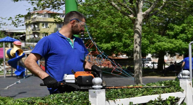 Parklara bahar bakımı