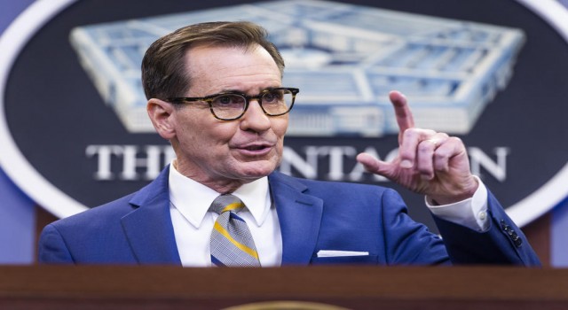 Pentagon: “Rus kruvazör gemisi Moskovada oldukça büyük bir patlama olduğunu değerlendiriyoruz”