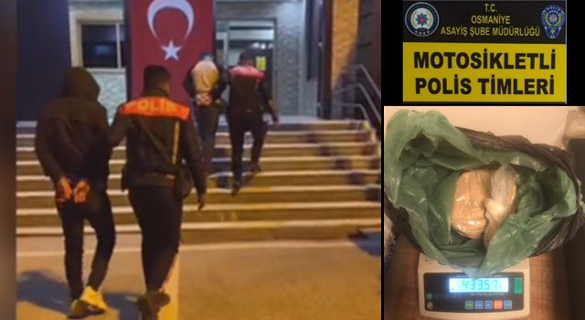 Polisten kaçan otomobilden uyuşturucu çıktı, 2 gözaltı