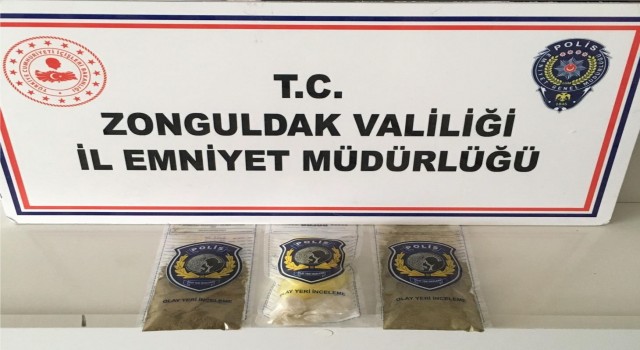 Polisten uyuşturucu operasyonu: 1 tutuklu
