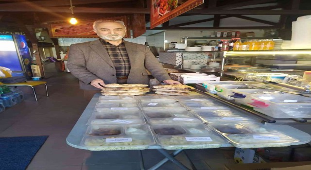 Ramazan ayı boyunca 70 ihtiyaç sahibi eve sıcak yemek ikramı yapılacak