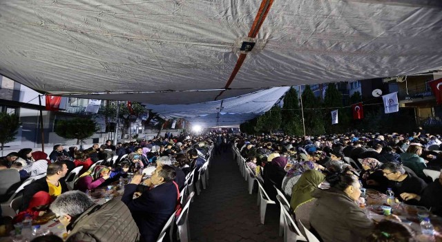 Ramazan ayının gönül sofrası Karaman Mahallesinde