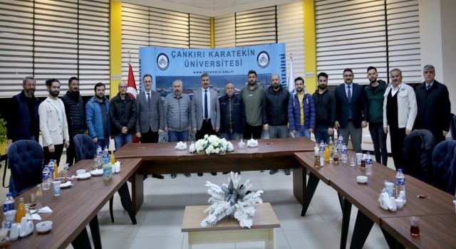 Rektör Çiftçi Çankırı basınını iftar programında ağırladı