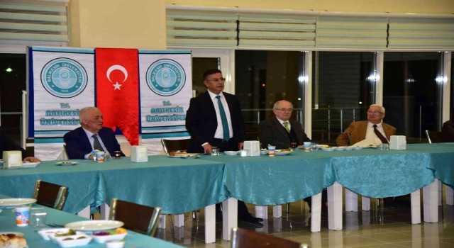 Rektör Kuş, BAÜN Vakfı üyelerini, kampüste konuk etti