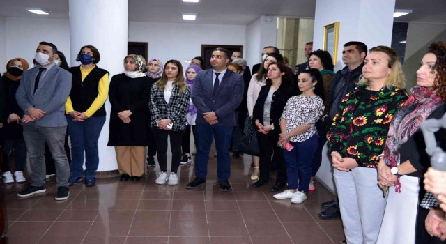 Rektör Özölçer, üniversite personeliyle bayramlaştı