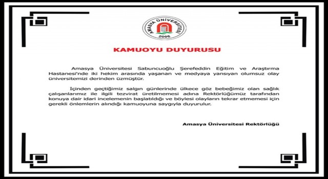 Rektörlükten doktorların kavgasına inceleme, Prof. Dr. Başbuğun muayene görevi askıya alındı