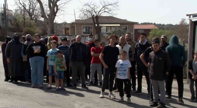 Rumelifeneri halkının otobüs tepkisi