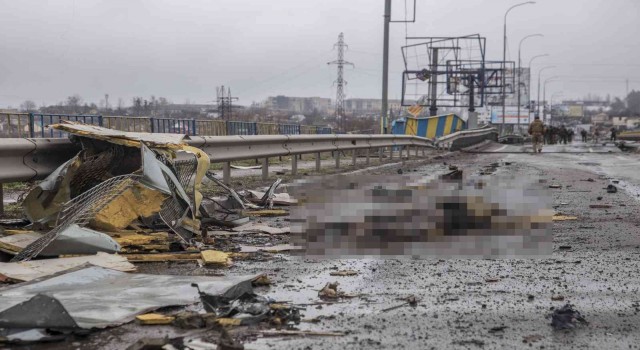 Rus ordusundan temizlenen Buchada çok sayıda sivilin cansız bedenine ulaşıldı