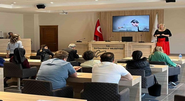 Safranbolu Belediyesinde personel eğitimleri tamamlandı